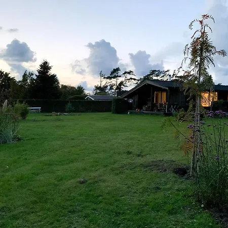 Summer Bliss With Vibrant Garden In Nodebohuse Hundested